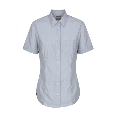WORKWEAR, SAFETY & CORPORATE CLOTHING SPECIALISTS SMITH - WOMEN'S END ON END SHORT SLEEVE SHIRT