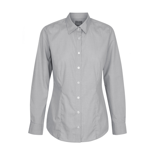 WORKWEAR, SAFETY & CORPORATE CLOTHING SPECIALISTS WINDSOR - WOMEN'S PUPPY TOOTH LONG SLEEVE SHIRT