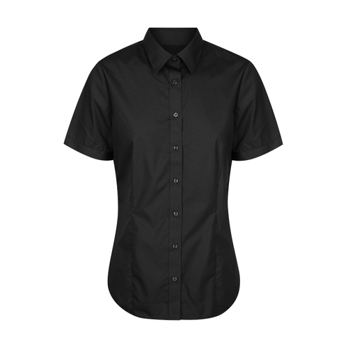 WORKWEAR, SAFETY & CORPORATE CLOTHING SPECIALISTS NICHOLSON - WOMEN'S SHORT SLEEVE PREMIUM POPLIN SHIRT