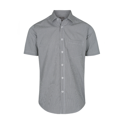 WORKWEAR, SAFETY & CORPORATE CLOTHING SPECIALISTS WESTGARTH - MEN'S GINGHAM SHORT SLEEVE SHIRT