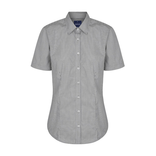 WORKWEAR, SAFETY & CORPORATE CLOTHING SPECIALISTS WESTGARTH - WOMEN'S SHORT SLEEVE GINGHAM SHIRT