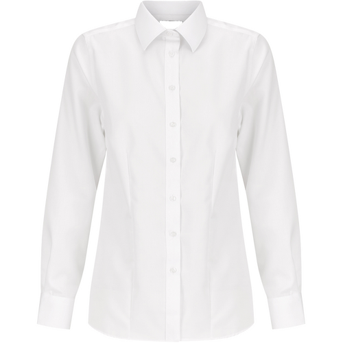 WORKWEAR, SAFETY & CORPORATE CLOTHING SPECIALISTS Womens Blake - Pure Cotton Non Iron Shirt
