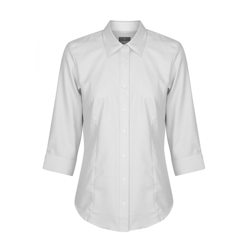 WORKWEAR, SAFETY & CORPORATE CLOTHING SPECIALISTS Landsdowne - Womens Micro Step 3/4 Sl Shirt
