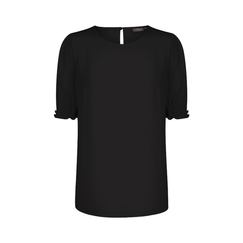 WORKWEAR, SAFETY & CORPORATE CLOTHING SPECIALISTS WILLOW -  SHORT SLEEVE BUTTON CUFF TOP