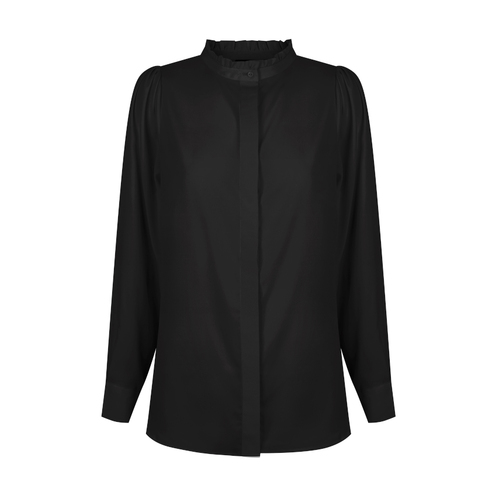 WORKWEAR, SAFETY & CORPORATE CLOTHING SPECIALISTS - BAILEY - LONG SLEEVE BUTTON THROUGH BLOUSE