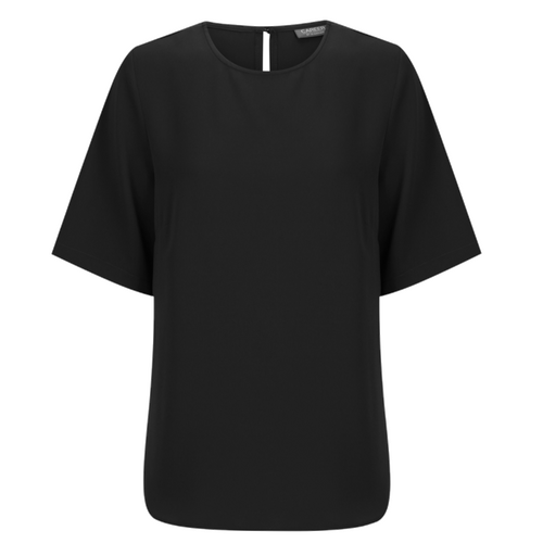 WORKWEAR, SAFETY & CORPORATE CLOTHING SPECIALISTS CAREER PERRY SHORT SLEEVE TOP - Black - 6