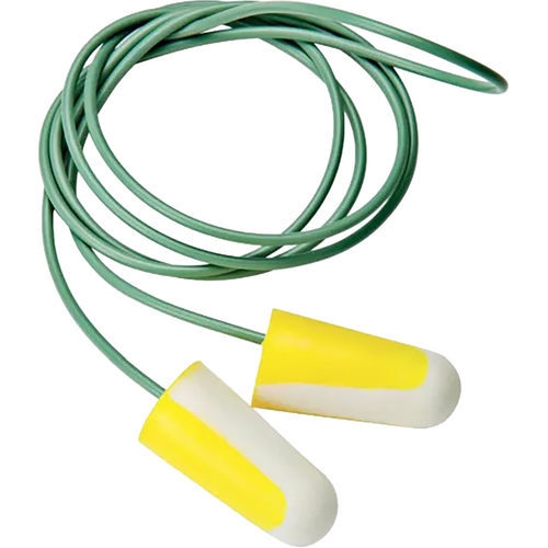 WORKWEAR, SAFETY & CORPORATE CLOTHING SPECIALISTS - 304 Disposable Earplugs Small Corded 100/Box