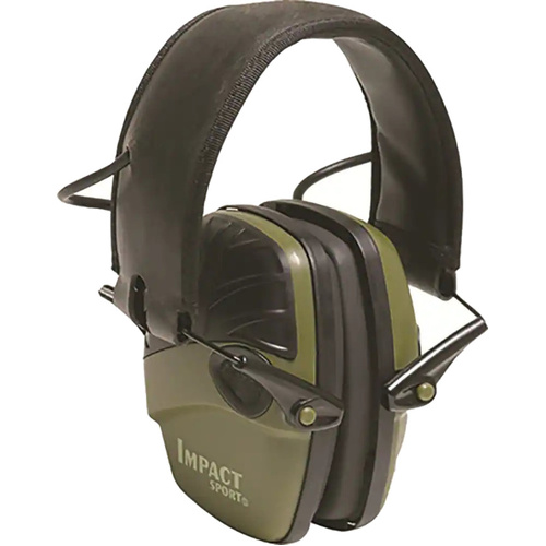 WORKWEAR, SAFETY & CORPORATE CLOTHING SPECIALISTS Earmuff - Impact Sport Slimline Sound Amplification