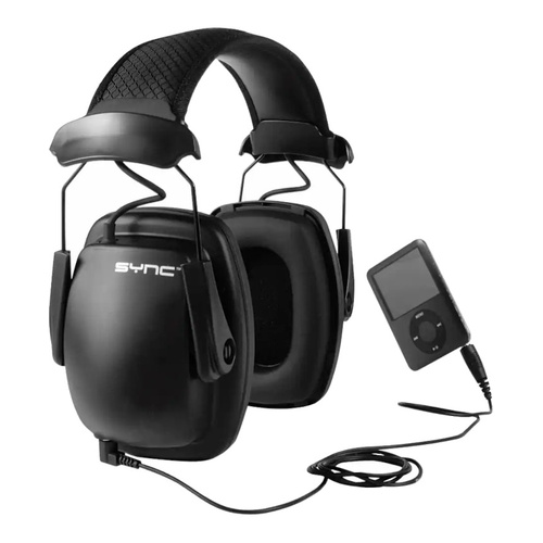 WORKWEAR, SAFETY & CORPORATE CLOTHING SPECIALISTS Sync Stereo Overhead Earmuff