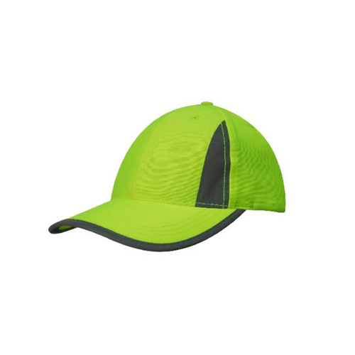 WORKWEAR, SAFETY & CORPORATE CLOTHING SPECIALISTS Luminescent Safety Cap with Reflective Inserts and Trim