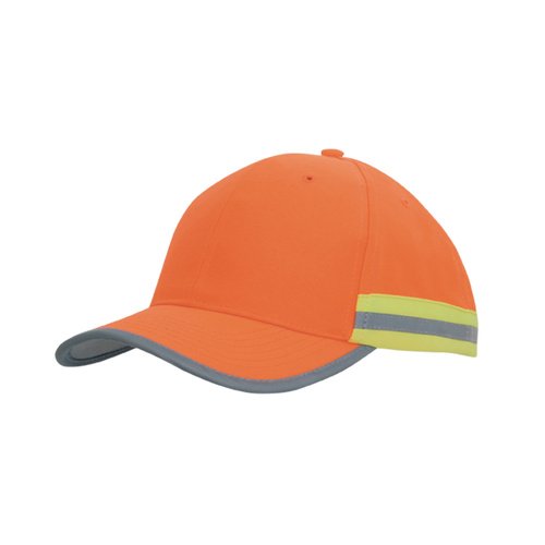 WORKWEAR, SAFETY & CORPORATE CLOTHING SPECIALISTS - Hi Vis Cap with Reflective Tape