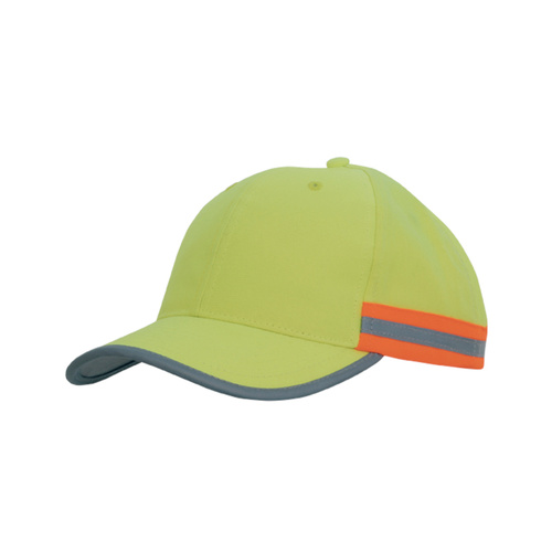 WORKWEAR, SAFETY & CORPORATE CLOTHING SPECIALISTS Hi Vis Cap with Reflective Tape