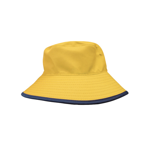 WORKWEAR, SAFETY & CORPORATE CLOTHING SPECIALISTS Breathable Poly Twill Reversible Bucket Hat