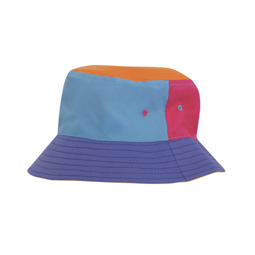 WORKWEAR, SAFETY & CORPORATE CLOTHING SPECIALISTS Multi Colour Breathable P/T Bucket Hat