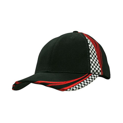 WORKWEAR, SAFETY & CORPORATE CLOTHING SPECIALISTS - Brushed Heavy Cotton Cap with Embroidery & Printed Checks