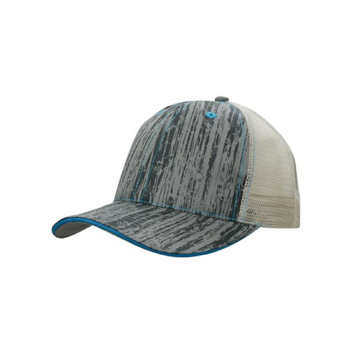 WORKWEAR, SAFETY & CORPORATE CLOTHING SPECIALISTS - Wood Printed With Mesh Back Cap