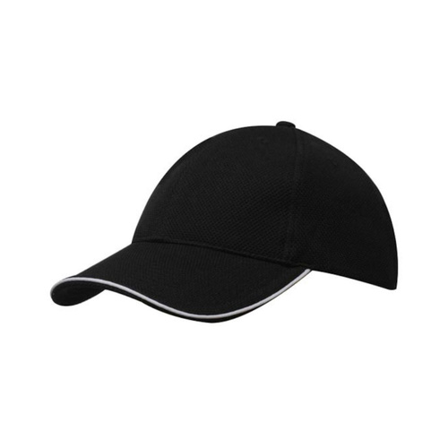 WORKWEAR, SAFETY & CORPORATE CLOTHING SPECIALISTS - Double Pique Mesh Cap with Open Sandwich