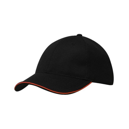 WORKWEAR, SAFETY & CORPORATE CLOTHING SPECIALISTS Double Pique Mesh Cap with Open Sandwich