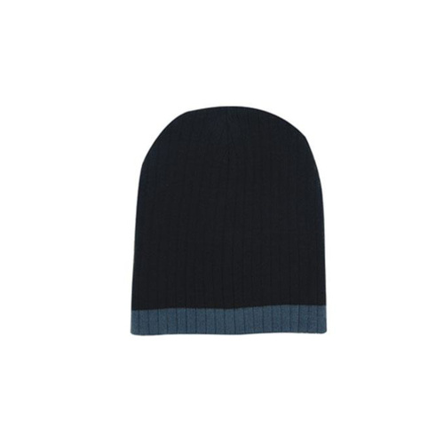 WORKWEAR, SAFETY & CORPORATE CLOTHING SPECIALISTS - Two Tone Cable Knit Beanie
