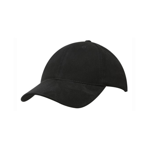 WORKWEAR, SAFETY & CORPORATE CLOTHING SPECIALISTS Brushed Heavy Cotton Cap with Suede Peak