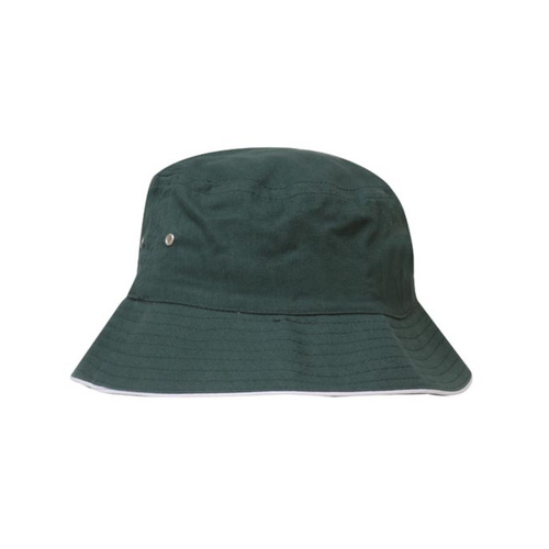WORKWEAR, SAFETY & CORPORATE CLOTHING SPECIALISTS Brushed Sports Twill Bucket Hat
