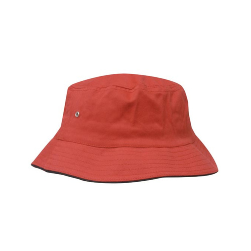 WORKWEAR, SAFETY & CORPORATE CLOTHING SPECIALISTS Brushed Sports Twill Bucket Hat