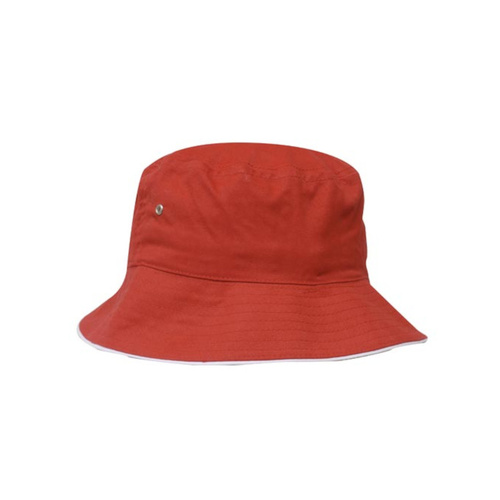 WORKWEAR, SAFETY & CORPORATE CLOTHING SPECIALISTS Brushed Sports Twill Bucket Hat