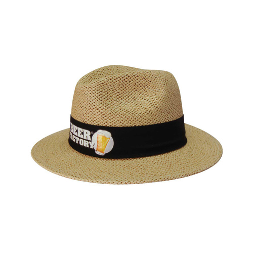 WORKWEAR, SAFETY & CORPORATE CLOTHING SPECIALISTS - Madrid Style String Straw Hat
