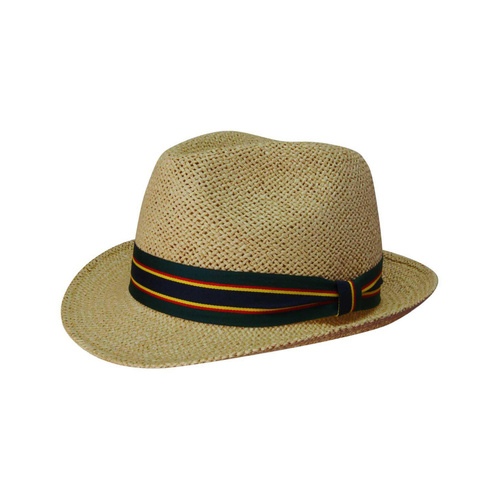 WORKWEAR, SAFETY & CORPORATE CLOTHING SPECIALISTS - Fedora Style String Straw Hat
