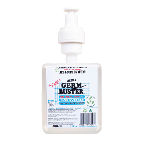 WORKWEAR, SAFETY & CORPORATE CLOTHING SPECIALISTS Germ Buster Anti-Bacterial Hand Sanitiser Foamer 1 Litre Cartridge