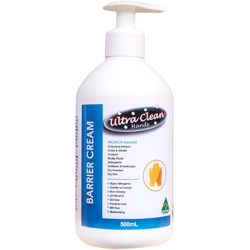 WORKWEAR, SAFETY & CORPORATE CLOTHING SPECIALISTS - Ultra Clean Hands   Barrier Cream 500ml Pump