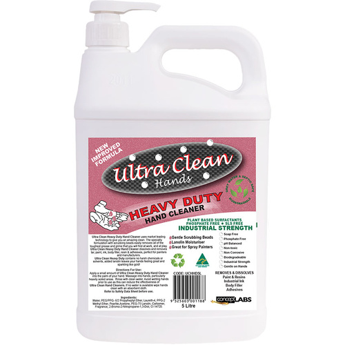 WORKWEAR, SAFETY & CORPORATE CLOTHING SPECIALISTS - Ultra Clean Hands   Heavy Duty 5 Litre Pump