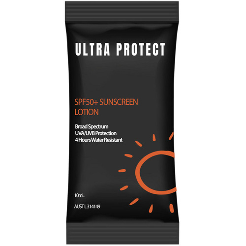 WORKWEAR, SAFETY & CORPORATE CLOTHING SPECIALISTS - Ultra Protct SPF50+ Sunscreen 10ml Sachet