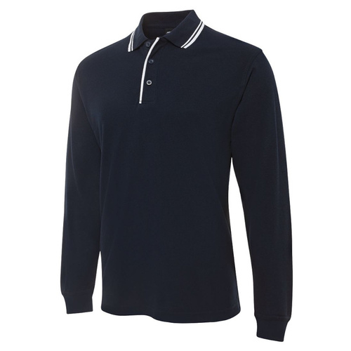 WORKWEAR, SAFETY & CORPORATE CLOTHING SPECIALISTS JB's L/S CONTRAST POLO