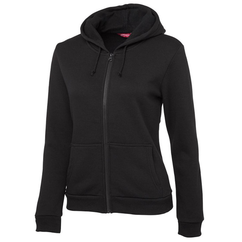 WORKWEAR, SAFETY & CORPORATE CLOTHING SPECIALISTS JB's LADIES P/C FULL ZIP HOODIE