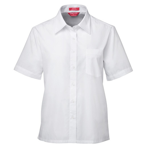 WORKWEAR, SAFETY & CORPORATE CLOTHING SPECIALISTS JB's LADIES S/S ORIGINAL POPLIN SHIRT