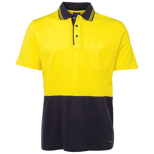 WORKWEAR, SAFETY & CORPORATE CLOTHING SPECIALISTS JB's HI VIS S/S COTTON POLO