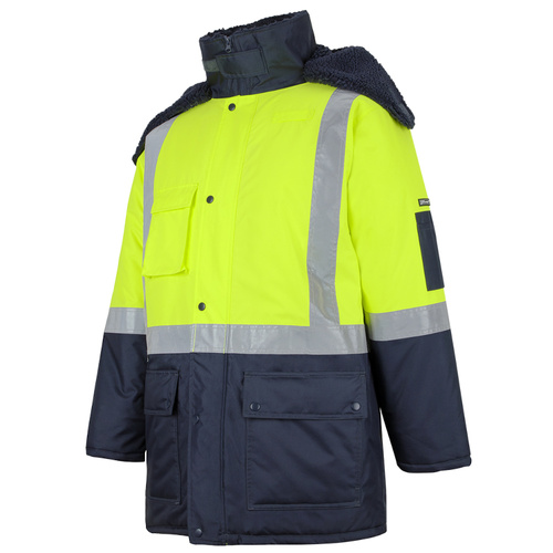 WORKWEAR, SAFETY & CORPORATE CLOTHING SPECIALISTS - JB's HV (D+N) FREEZER JACKET