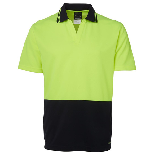 WORKWEAR, SAFETY & CORPORATE CLOTHING SPECIALISTS JB's HV 4602.1 S/S NON BUTTON POLO