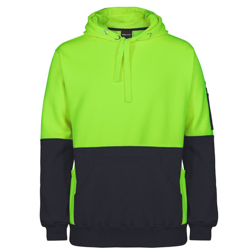 WORKWEAR, SAFETY & CORPORATE CLOTHING SPECIALISTS JB's HI VIS 330G PULL OVER HOODIE