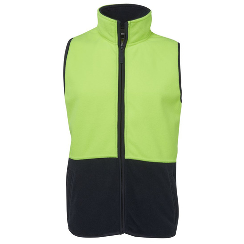 WORKWEAR, SAFETY & CORPORATE CLOTHING SPECIALISTS JB's HI VIS POLAR VEST