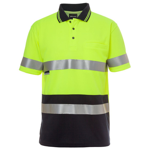 WORKWEAR, SAFETY & CORPORATE CLOTHING SPECIALISTS JB's HI VIS S/S (D+N) TRAD POLO