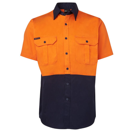 WORKWEAR, SAFETY & CORPORATE CLOTHING SPECIALISTS JB's HI VIS S/S 190G SHIRT