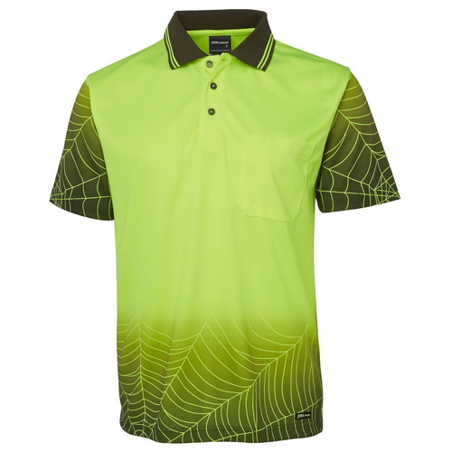 WORKWEAR, SAFETY & CORPORATE CLOTHING SPECIALISTS - DISCONTINUED - JB's HI VIS S/S WEB POLO