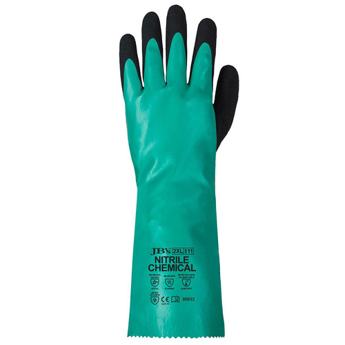 WORKWEAR, SAFETY & CORPORATE CLOTHING SPECIALISTS JB's TYPE A NITRILE CHEMICAL GLOVE