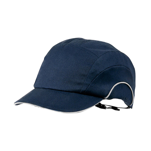 WORKWEAR, SAFETY & CORPORATE CLOTHING SPECIALISTS HARDCAP A1 FLAME RETARDANT 5CM PEAK NAVY