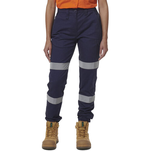 WORKWEAR, SAFETY & CORPORATE CLOTHING SPECIALISTS - WOMENS STRETCH BIO MOTION CUFF PANT