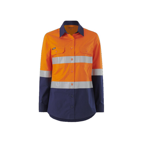 WORKWEAR, SAFETY & CORPORATE CLOTHING SPECIALISTS - WOMENS WORKCOOL REF SHIRT L/S