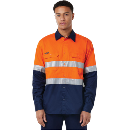 WORKWEAR, SAFETY & CORPORATE CLOTHING SPECIALISTS Originals Vented Drill Shirt Taped