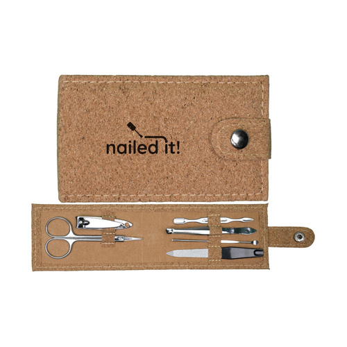 WORKWEAR, SAFETY & CORPORATE CLOTHING SPECIALISTS Cork Manicure Set(MOQ 100)